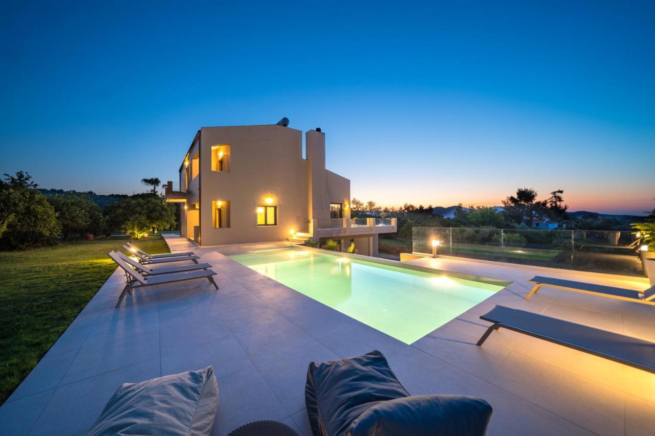 Villa Florentina ✩ Private Pool ✩ Bbq ✩ 7 Guests Alikianos Экстерьер фото